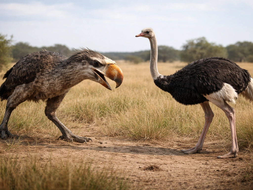 Terror Bird vs Ostrich: Key Differences and If They Met