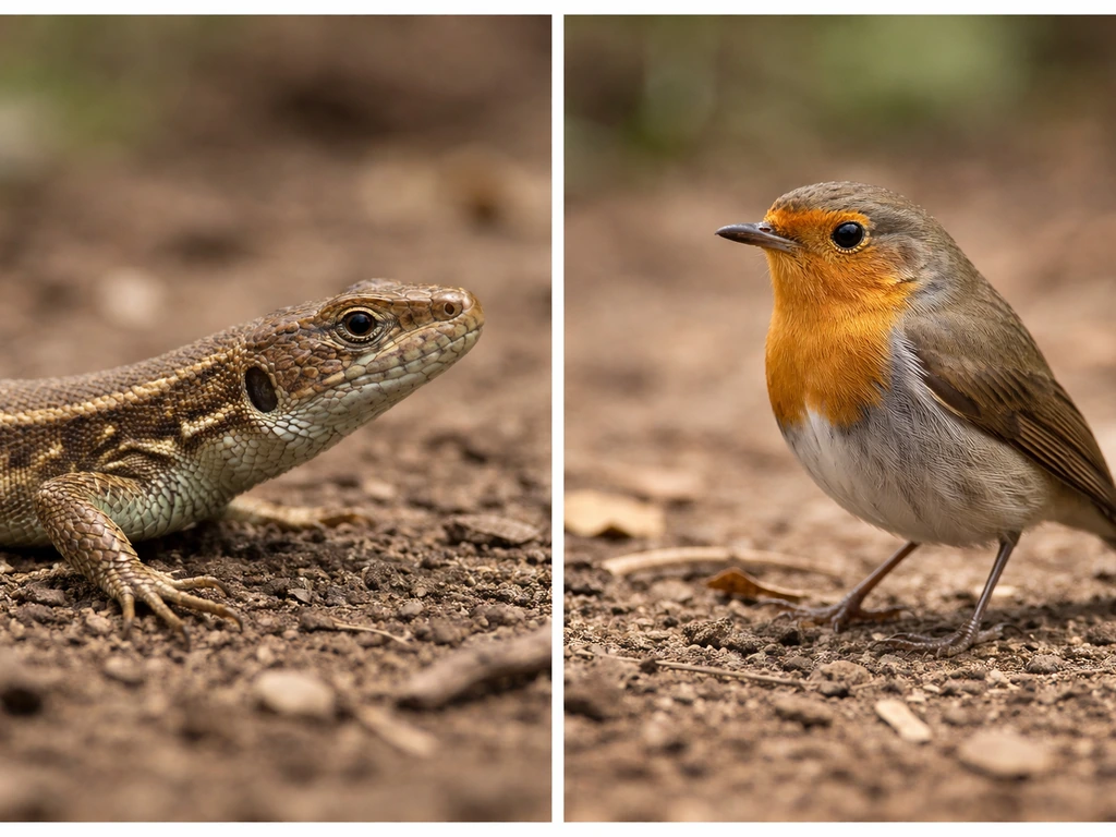 bird vs lizard