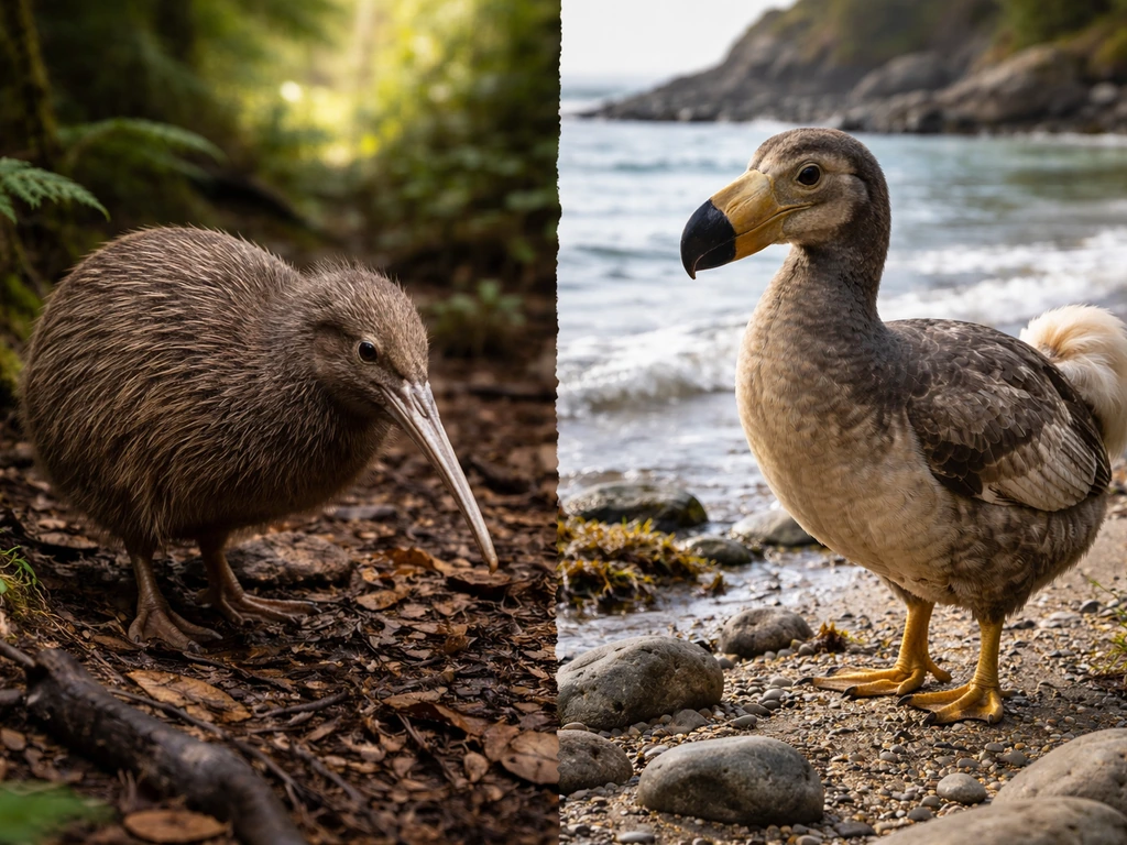Kiwi Bird vs Dodo: Key Differences and Spotting Tips