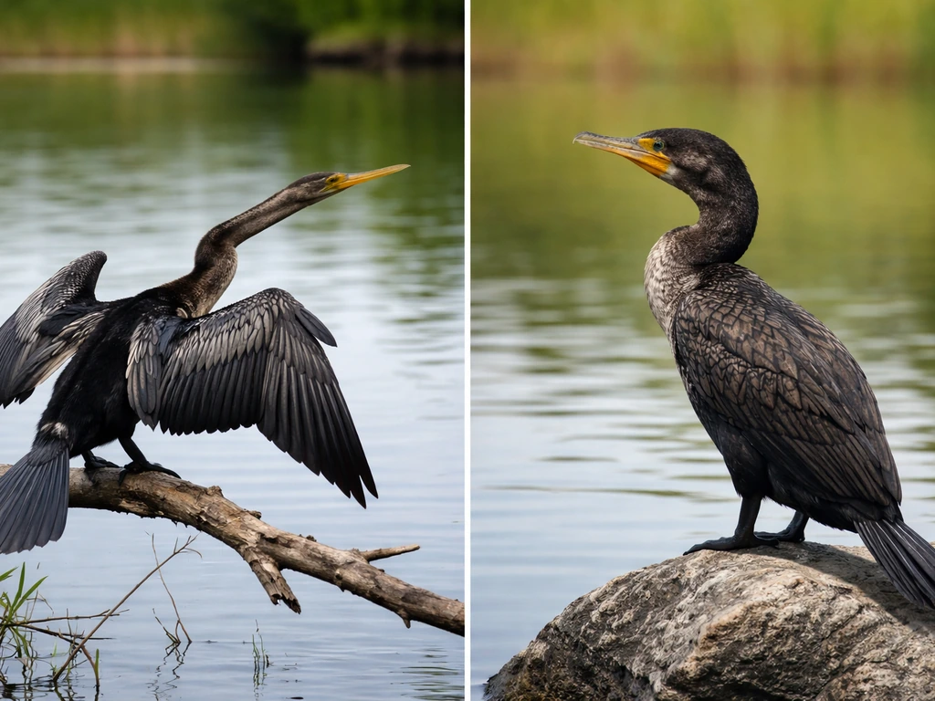 Anhinga Bird vs Cormorant: Quick Field Guide to Differences