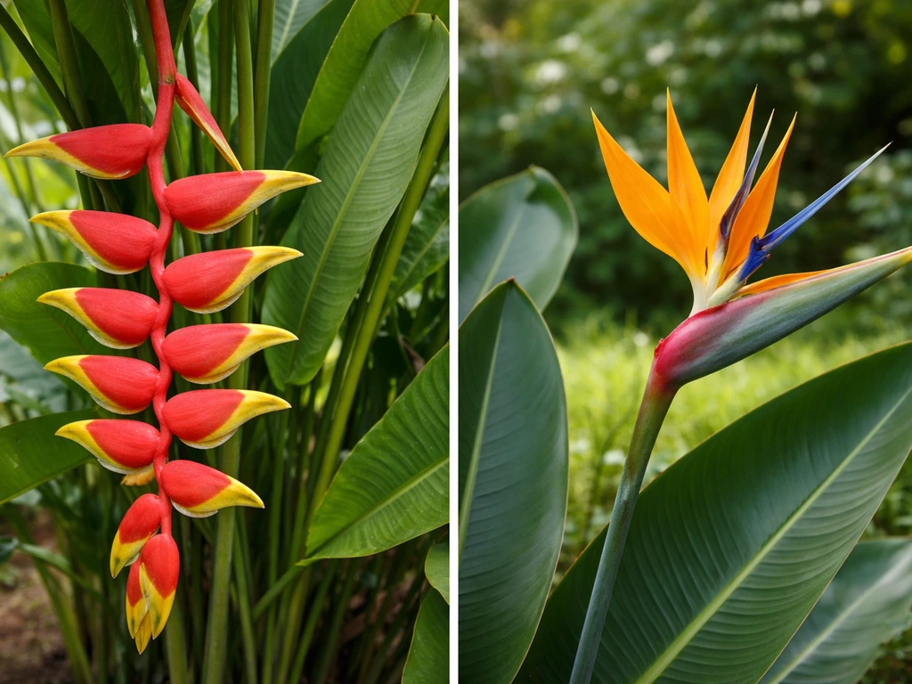 Heliconia vs Bird of Paradise: Key Differences